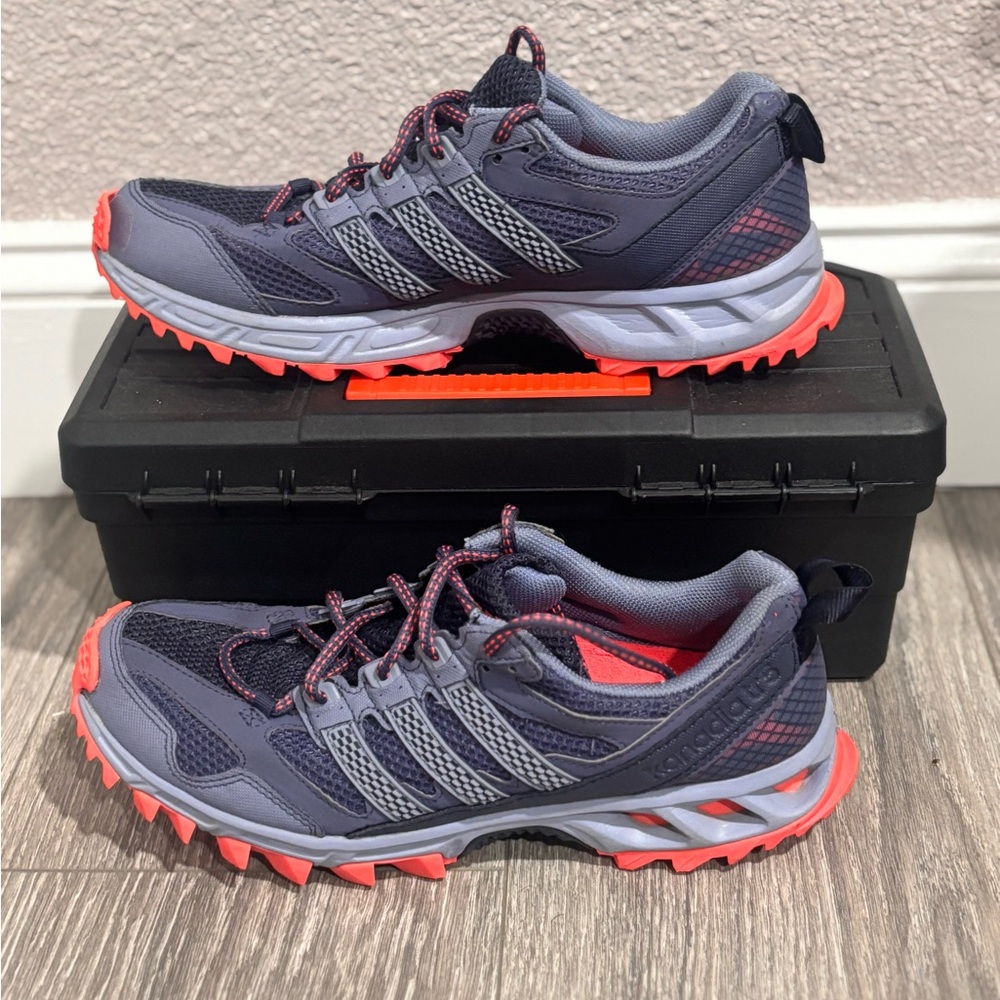 Shoes Adidas Women’s Kanadia Tr5 Purple Hiking Trail Running Shoes Size 9.5 Used